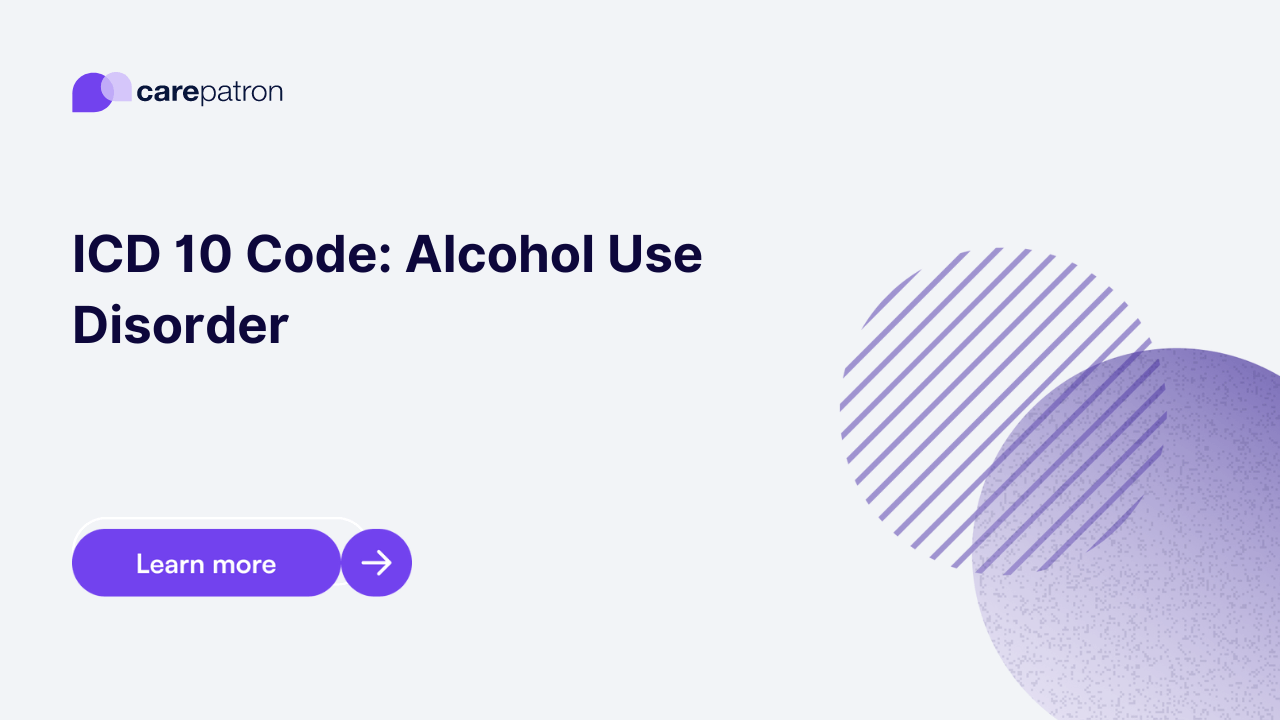 Alcohol Use Disorder ICD10CM Codes 2023